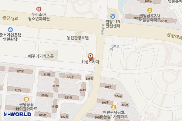 당하동 1030-6 공영주차장 급속(인천서구청) 위치 지도 — 인천광역시 검단구 당하동 1030-6
