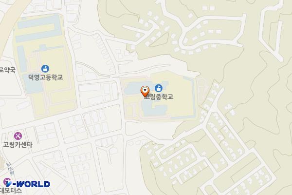 용인 용신고등학교신(급속) 위치 지도 — 경기도 용인시 처인구 주북로 66-16