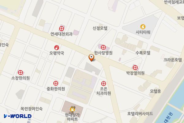 제2시민행복주차장 위치 지도 — 충청남도 보령시 중앙로 59