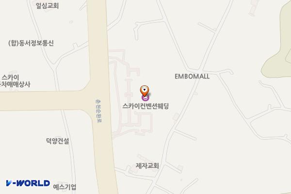 스카이컨벤션웨딩주식회사 위치 지도 — 강원특별자치도 춘천시 동면 춘천순환로 770