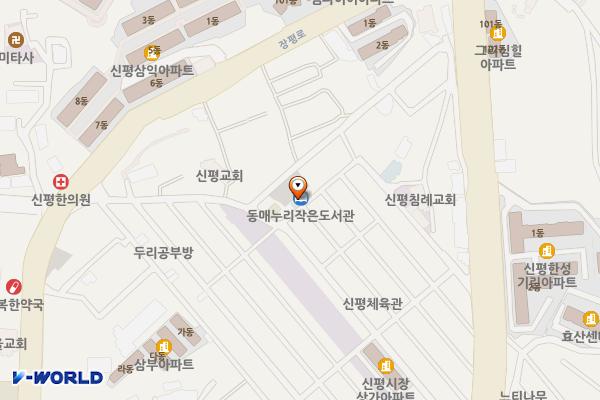 부산 신평동공용주차장(조달청)(부산사하구청)N 위치 지도 — 부산광역시 사하구 다대로130번길 112