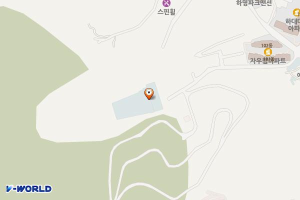진주 선학골프랜드 위치 지도 — 경상남도 진주시 말티고개로100번길 27