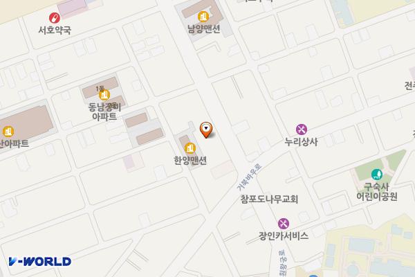 패리스틸리움(엠디시스템) 위치 지도 — 전북특별자치도 전주시 덕진구 금암동 1602-12