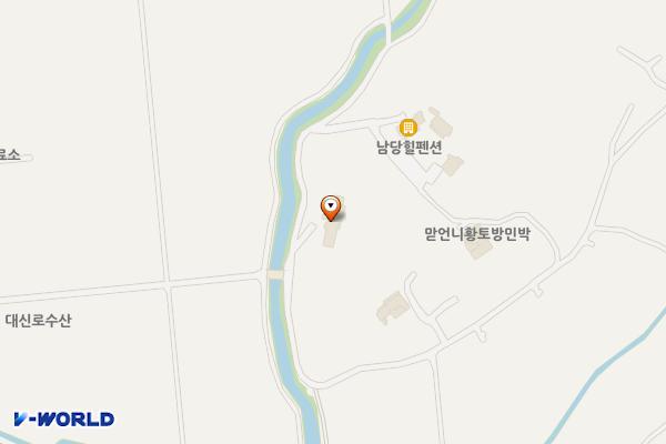 케이디모텔(KD모텔) 위치 지도 — 충청남도 홍성군 서부면 남당항로228번길 48