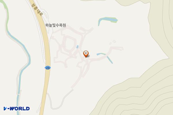 하늘빛수목정원 위치 지도 — 전남광주통합특별시 장흥군 용산면 장흥대로 2746