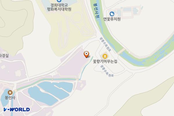 봉선사 위치 지도 — 경기도 남양주시 진접읍 봉선사길 32