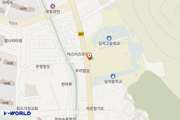 심석고등학교 화도제10공영주차장 위치 지도 — 경기도 남양주시 화도읍 마석로 62