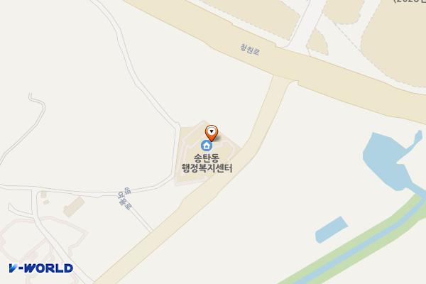 송탄동주민센터 위치 지도 — 경기도 평택시 방여울로 117