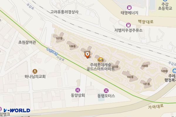 주례1동주민센터 위치 지도 — 부산광역시 사상구 사상로137번길 22