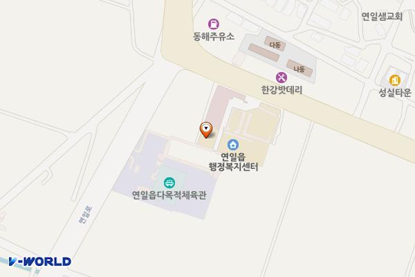 연일읍행정복지센터 위치 지도 — 경상북도 포항시 남구 연일읍 철강로 10
