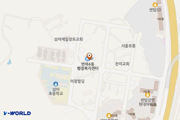 반여4동주민센터 위치 지도 — 부산광역시 해운대구 삼어로133번길 50