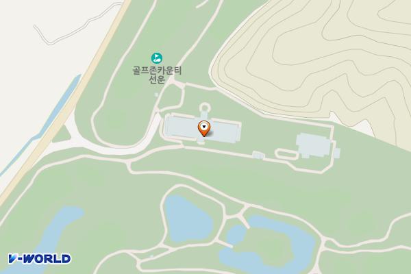 ㈜골프존카운티선운 위치 지도 — 전북특별자치도 고창군 아산면 운곡로 418
