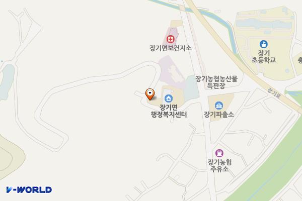 장기면 사무소 위치 지도 — 경상북도 포항시 남구 장기면 읍내길 99