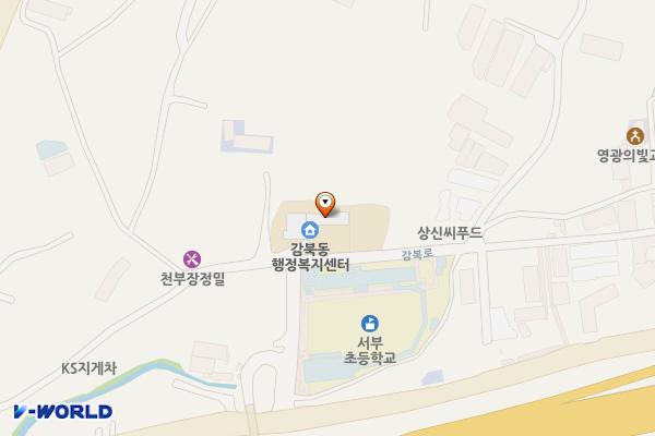 경기하남 감북동행정복지센터 위치 지도 — 경기도 하남시 감북로 39