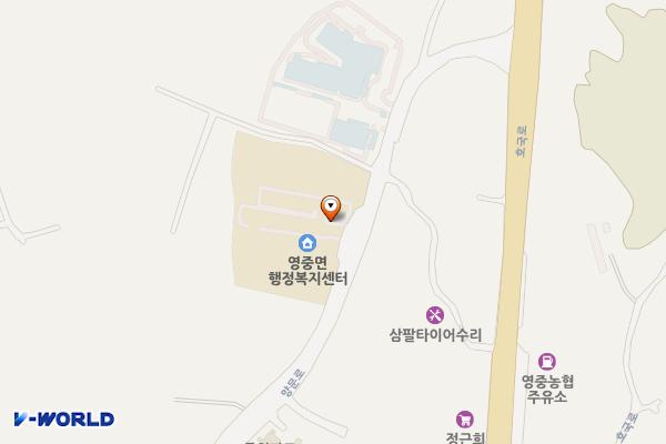 경기포천 영중면사무소 위치 지도 — 경기도 포천시 영중면 양문로 151