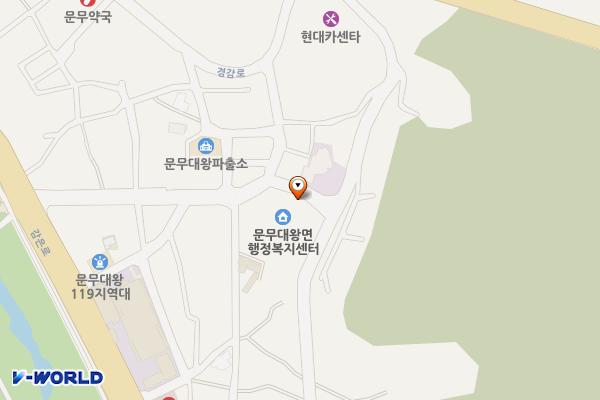경북경주 문무대왕면행정복지센터 위치 지도 — 경상북도 경주시 문무대왕면 어일중앙길 24