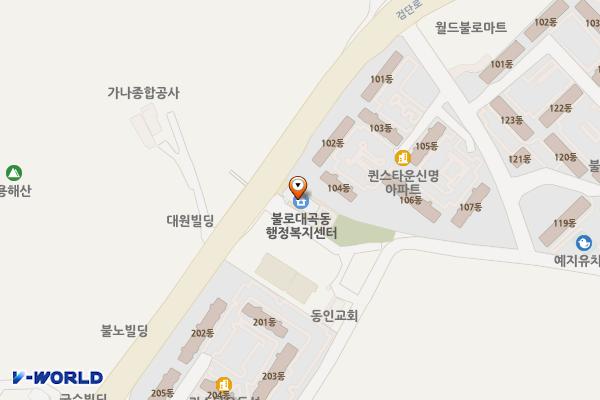 검단2동주민센터 위치 지도 — 인천광역시 검단구 검단로 814