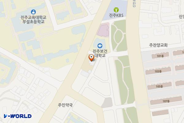 신안동행정복지센터 위치 지도 — 경상남도 진주시 진양호로 360