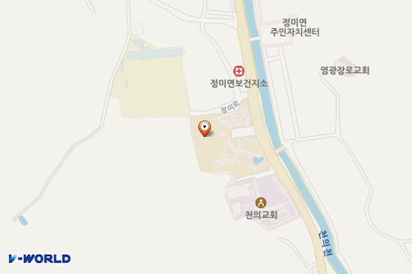 정미면사무소 위치 지도 — 충청남도 당진시 정미면 정미로 679
