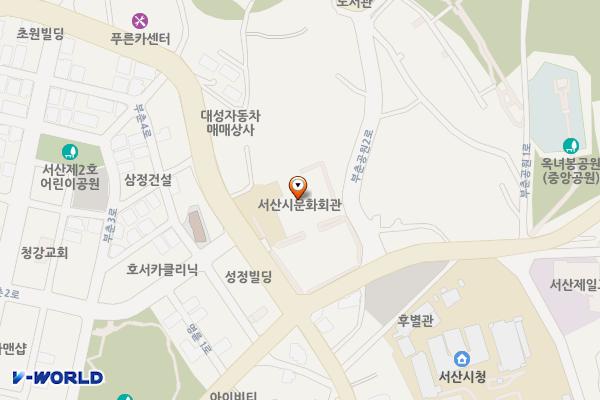 충남서산 부춘동행정복지센터 위치 지도 — 충청남도 서산시 문화로 54