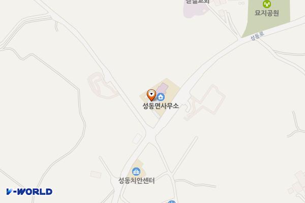 논산시 성동면사무소 위치 지도 — 충청남도 논산시 성동면 성동로 275