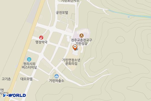 강원인제 기린면행정복지센터 위치 지도 — 강원특별자치도 인제군 기린면 기린로42번길 9