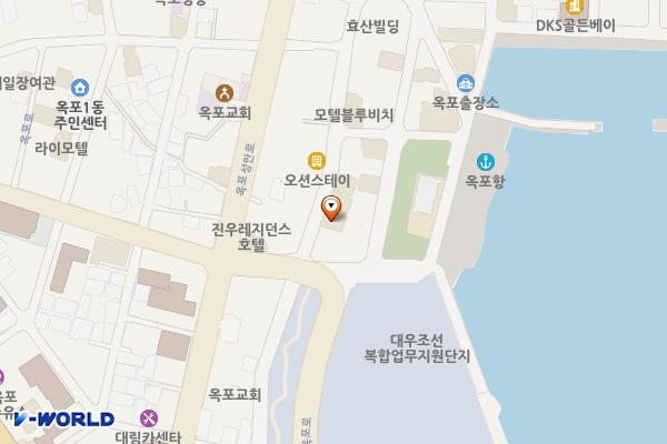 경남거제 화이트모텔 위치 지도 — 경상남도 거제시 옥포로6길 6
