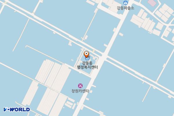 강동동행정복지센터 위치 지도 — 부산광역시 강서구 제도로 1171