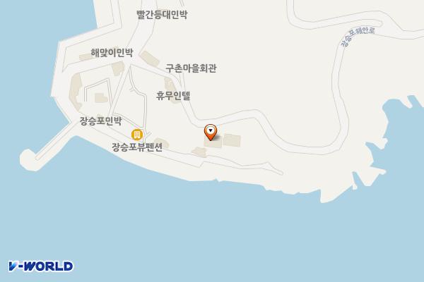 경남 거제도비치호텔 위치 지도 — 경상남도 거제시 장승포해안로 16