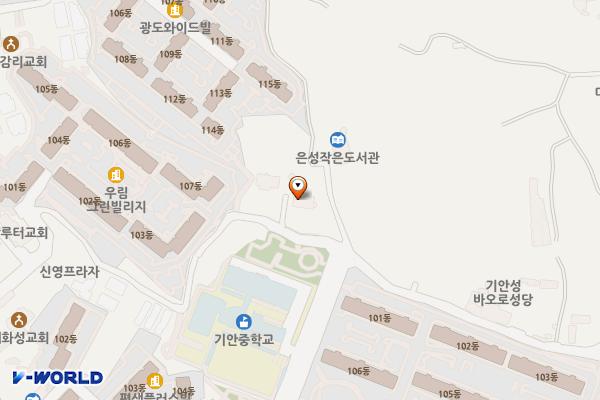 노비따스음악중고등학교 위치 지도 — 경기도 화성시 효행로265번길 49-6