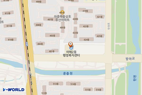 경기성남_이매2동행정복지센터 위치 지도 — 경기도 성남시 분당구 탄천로79번길 19