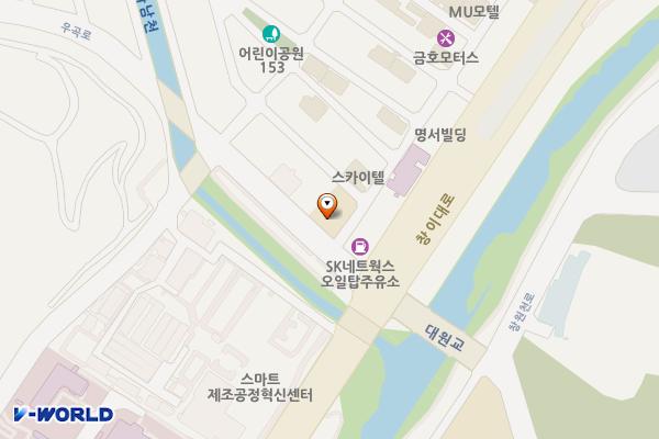 전기안전공사 경남지역본부2 위치 지도 — 경상남도 창원시 의창구 우곡로 215
