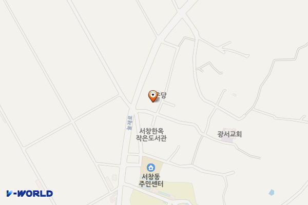 전남광주 행촌복지재단 위치 지도 — 전남광주통합특별시 서구 세동1길 31