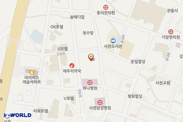농협은행 경남사천시지부 위치 지도 — 경상남도 사천시 사천읍 읍내1길 65