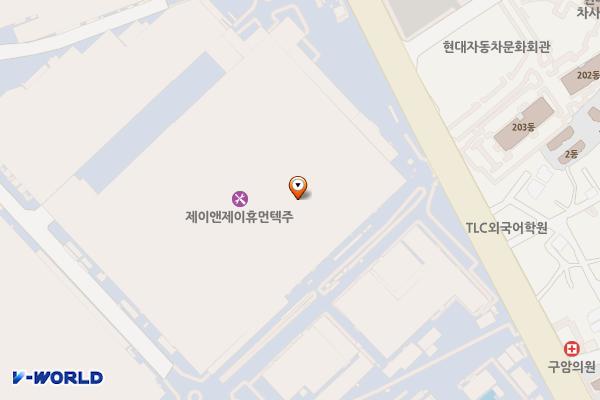 현대자동차 울산공장 본관 위치 지도 — 울산광역시 북구 염포로 700