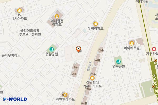 서울중랑 덕수콜택시2 위치 지도 — 서울특별시 중랑구 겸재로27길 57
