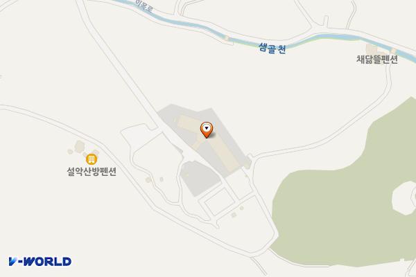 농협보험설악수련원 위치 지도 — 강원특별자치도 속초시 이목로 137