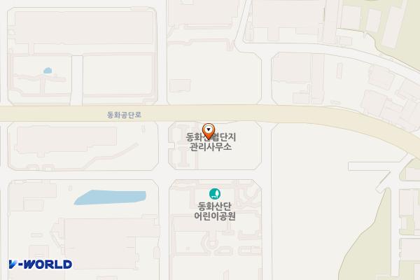 강원원주 동화산업단지 위치 지도 — 강원특별자치도 원주시 문막읍 동화공단로 77