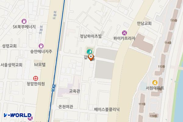 서울도봉 법조타운 공영주차장 위치 지도 — 서울특별시 도봉구 도봉로160길 24