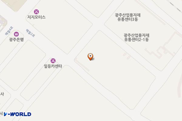 광주서구 광주산업용재유통센타4 위치 지도 — 전남광주통합특별시 서구 매월2로 53