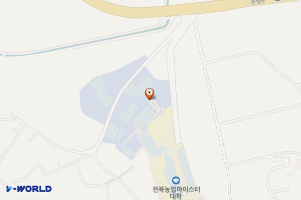 전북김제 농식품인력개발원 위치 지도 — 전북특별자치도 김제시 백구면 신모길 19