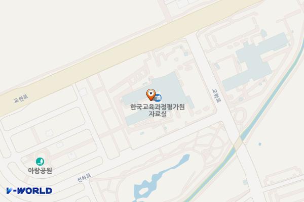 충북진천 한국교육과정평가원 위치 지도 — 충청북도 진천군 덕산읍 교학로 8
