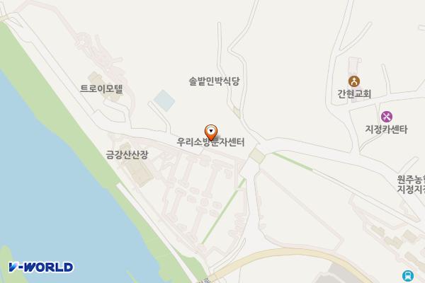 강원원주 간현관광지 부설주차장 위치 지도 — 강원특별자치도 원주시 지정면 소금산길 12