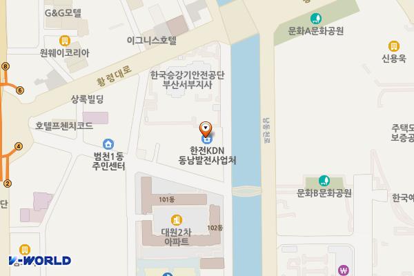 부산진구 전문건설공제조합 부산 위치 지도 — 부산광역시 부산진구 황령대로30번길 30