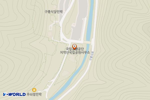 강원원주 치악산국립공원사무소2 위치 지도 — 강원특별자치도 원주시 소초면 무쇠점2길 26