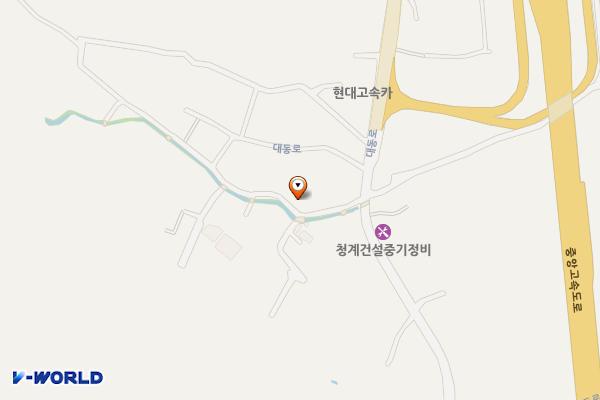 경남김해 ㈜영축산 위치 지도 — 경상남도 김해시 대동면 대동로745번길 6