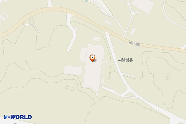 충북충주 에스와이스틸텍 위치 지도 — 충청북도 충주시 엄정면 세고개로 154