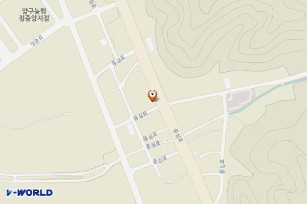 동대문옷간지 옆 위치 지도 — 강원특별자치도 양구군 양구읍 상리 134-16