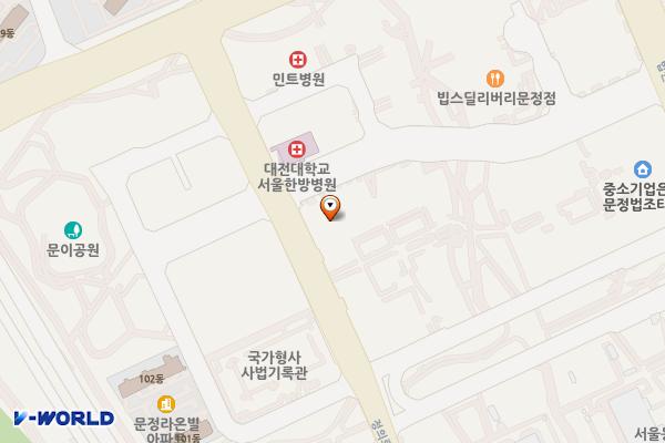 서울송파 에이치비즈니스파크A 2 위치 지도 — 서울특별시 송파구 법원로11길 25 (문정동)