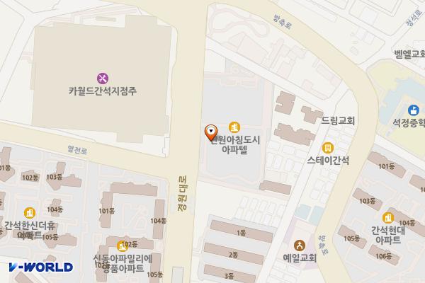 인천남동 신원아침도시비 위치 지도 — 인천광역시 남동구 경원대로 962
